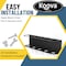Koova Storage Rack, Steel, Black, 3.3 in W, 3.7 in H, 15.25 in L, Powder Coated KV-CAN-5 - alternate 6